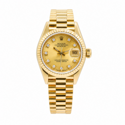 Rolex Datejust 26MM 69178 18K Yellow Gold Presidential Watch